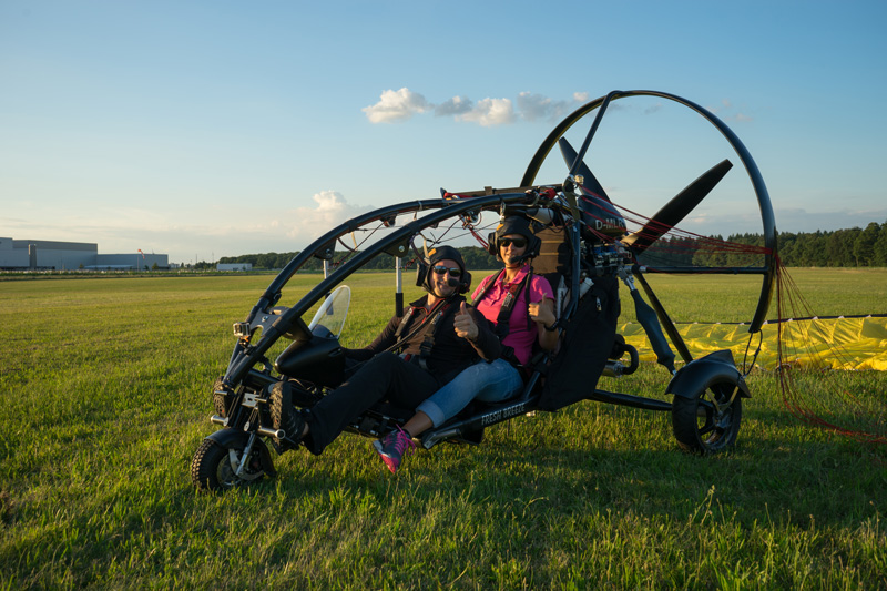 Kurz for dem Start mit unserem X-Citor Thumb