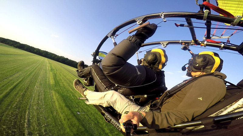 Überflug Flugplatz Rheinstetten Thumb