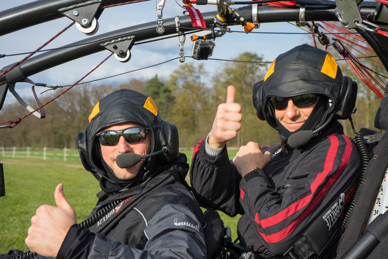 Ready for Take Off with Skytime Thumb