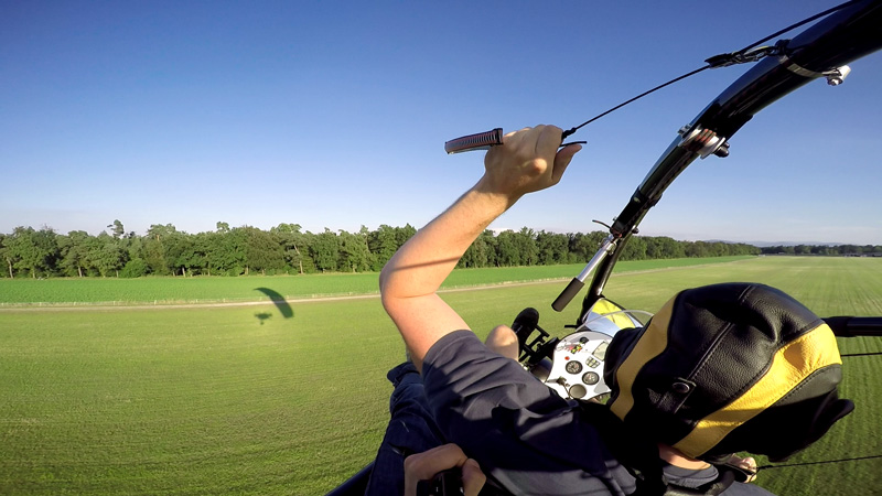 Landung aus dem rechten Queranflug 20 Thumb