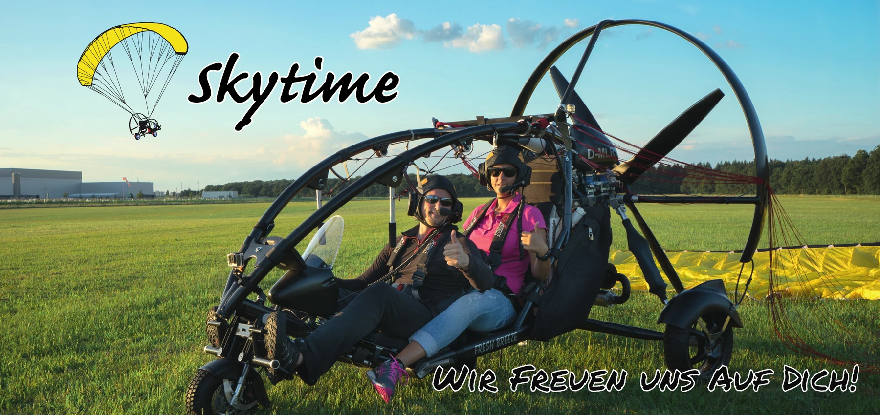 Skytime Rundfluggutschein Rückseite